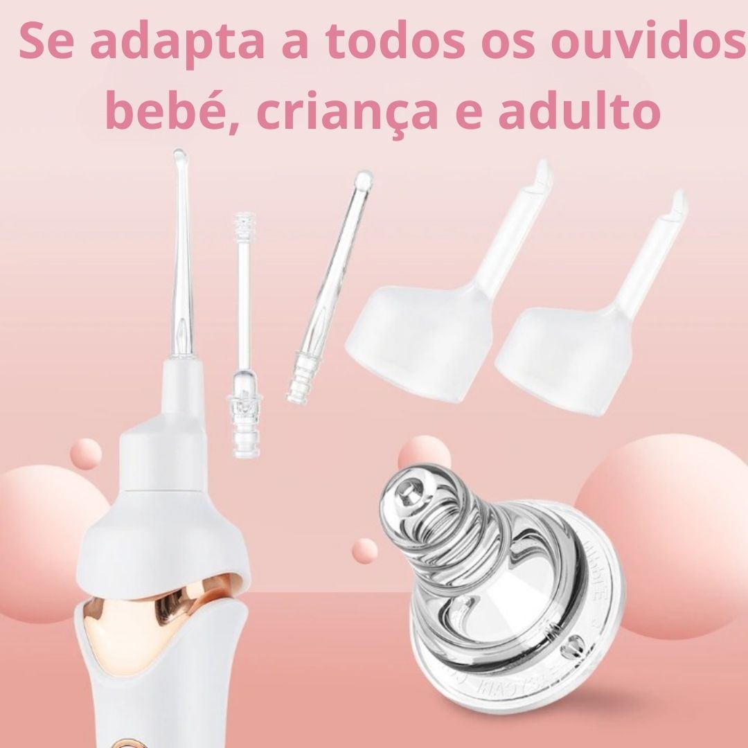 Limpador de orelhas elétrico | Limpo