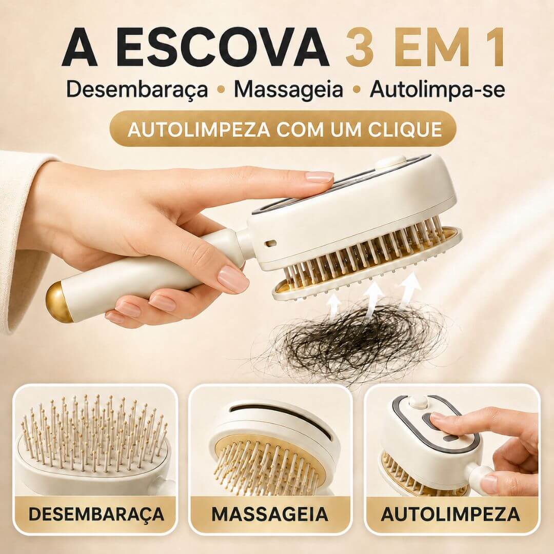 Escova de Bruma & Massagem 3 em 1 | BRUMÉA™
