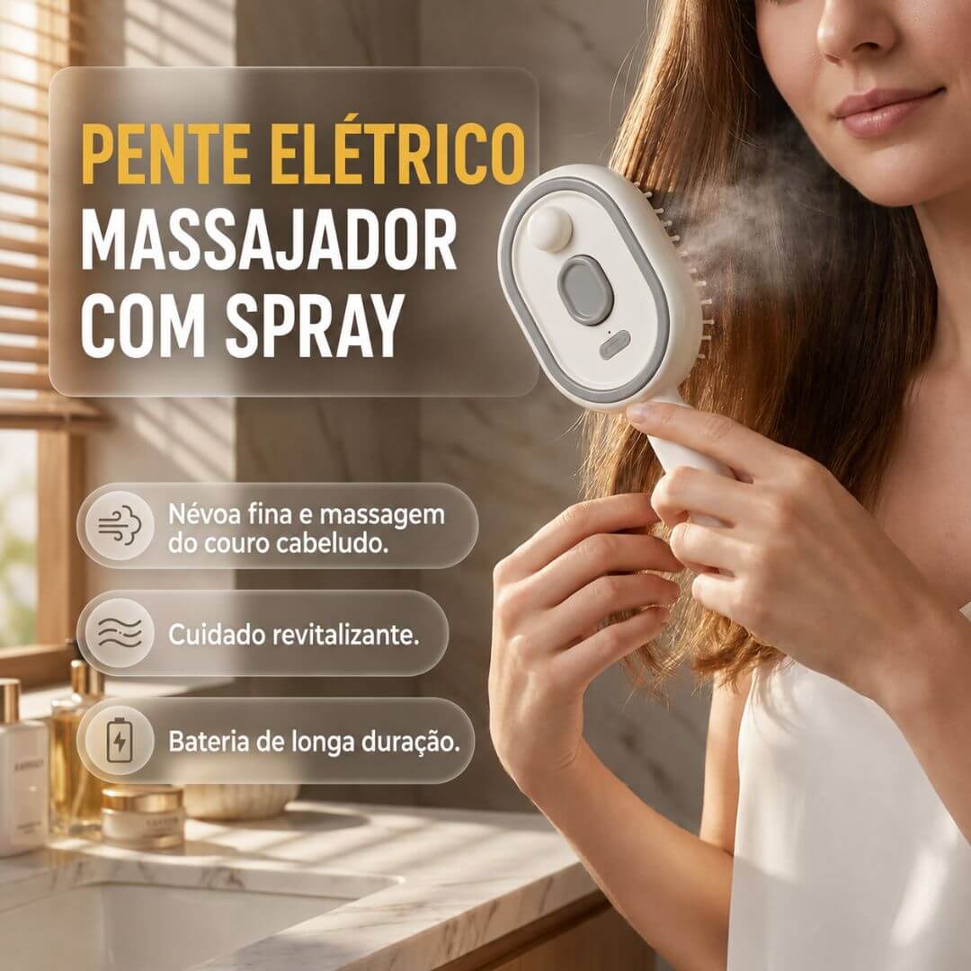 Escova de Bruma & Massagem 3 em 1 | BRUMÉA™