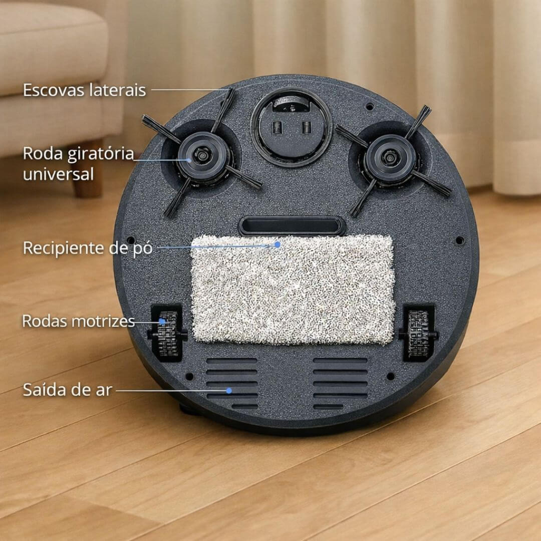 Aspirador robô automático / RoboLimpo