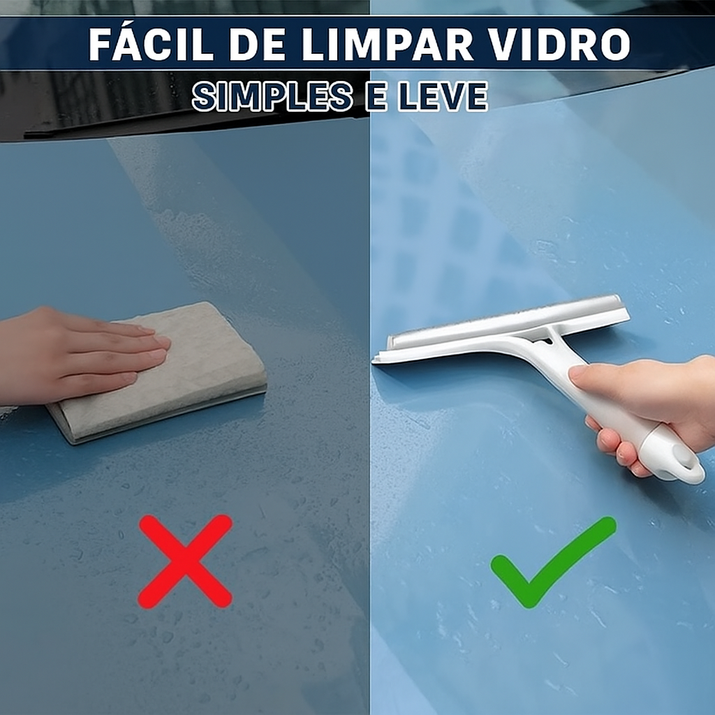 Limpador de vidros 3 em 1 | Limpador Rápido