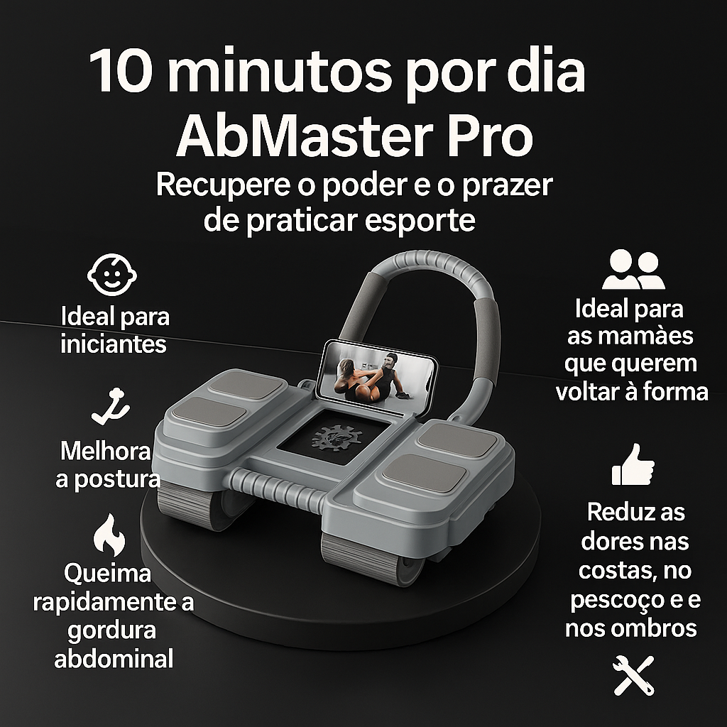 Rolo abdominal | AbMaster Pro
