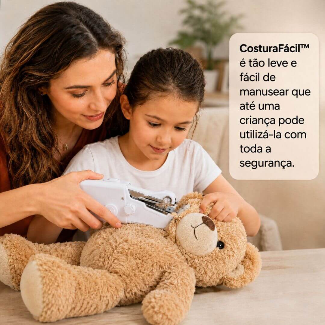 Máquina de costura de bolso | CosturaFácil™