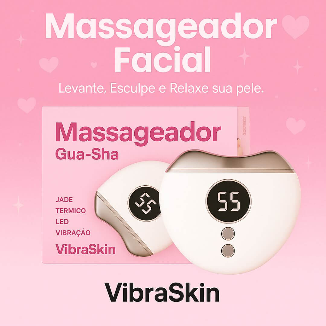 Massajador elétrico Gua Sha para o rosto / VibraSkin