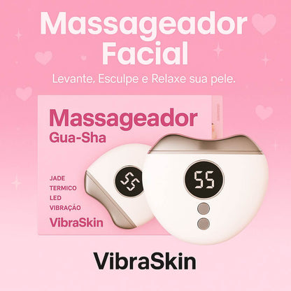 Massajador elétrico Gua Sha para o rosto / VibraSkin