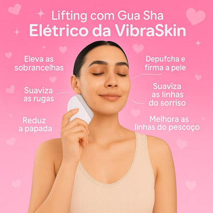 Massajador elétrico Gua Sha para o rosto / VibraSkin