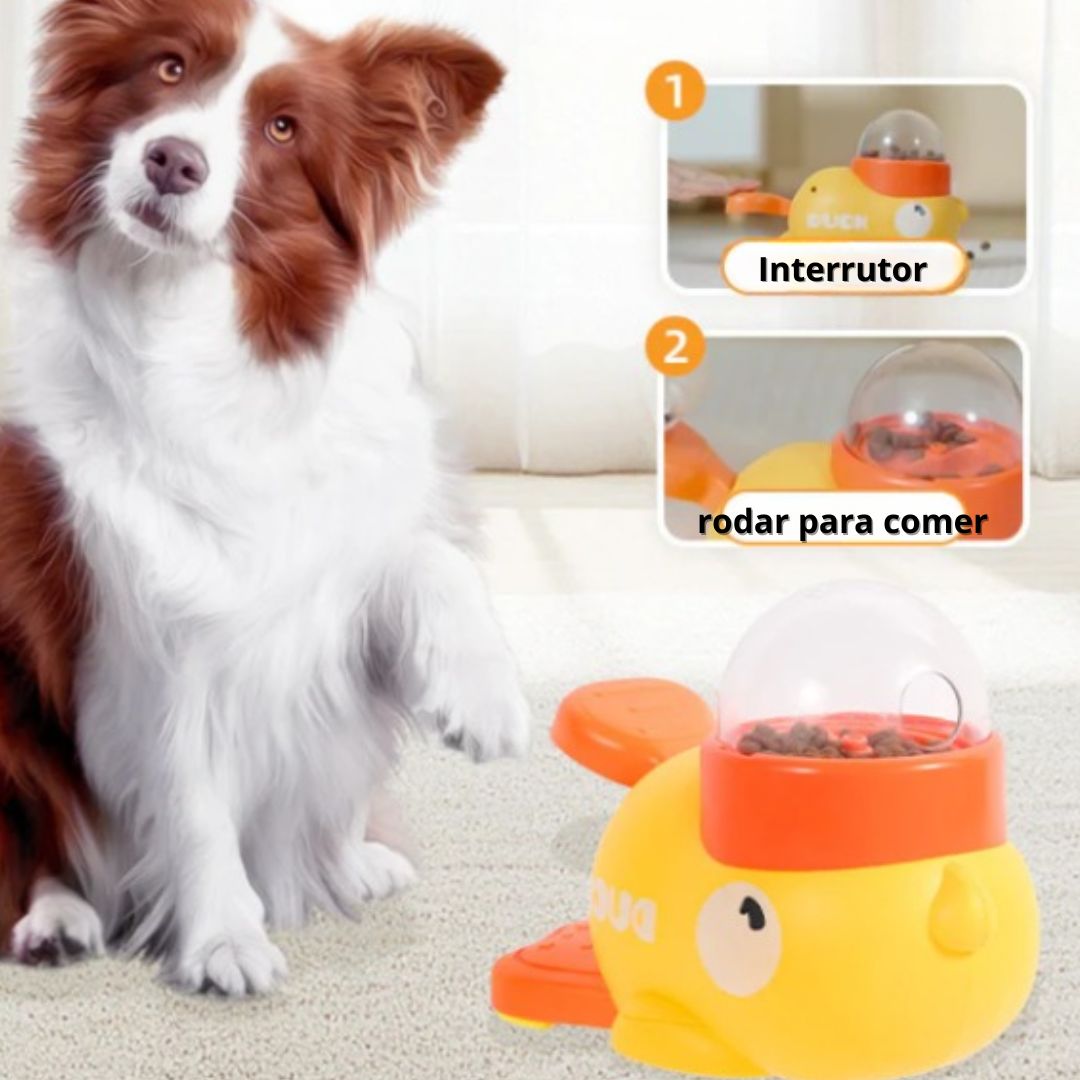 Distribuidor de ração | O Pato Inteligente