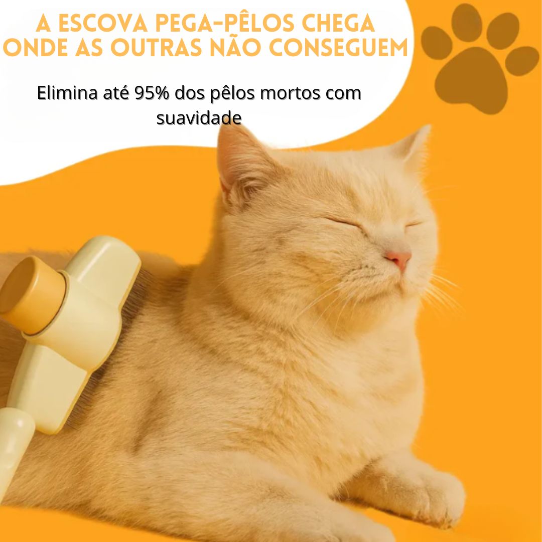 Escova para animais domésticos | Pega-Pêlos