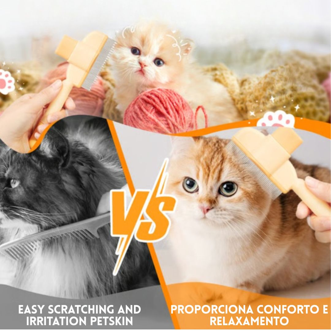 Escova para animais domésticos | Pega-Pêlos