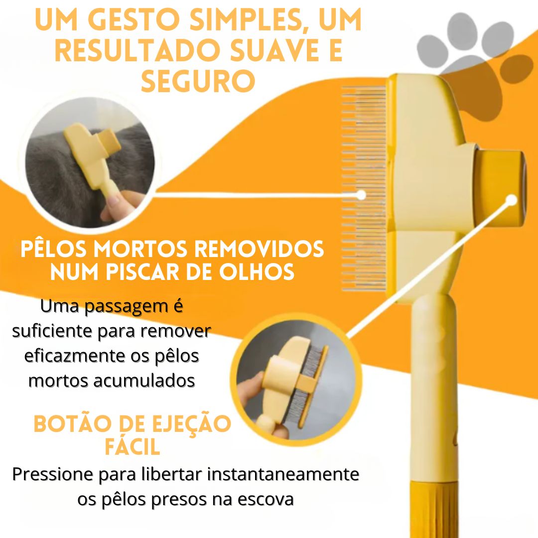 Escova para animais domésticos | Pega-Pêlos