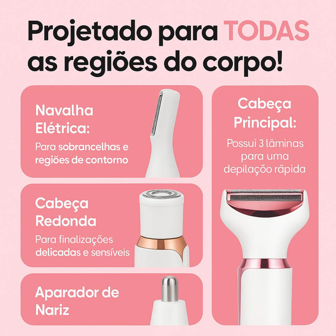 SuavElle / o depilador 4 em 1