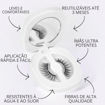 Kit de cílios magnéticos | Olhar Sublime