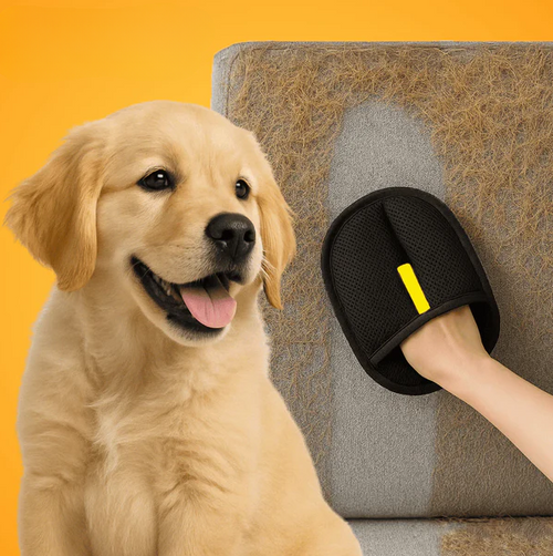 Luva de limpeza para animais de companhia  | Limpa o Cabelo™