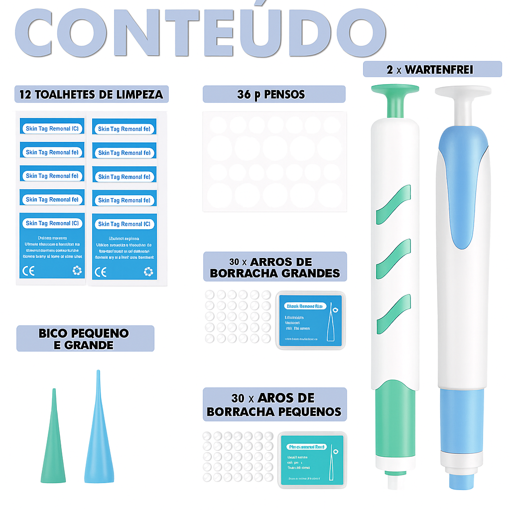 Kit anti-verrugas | Zero Verrugas