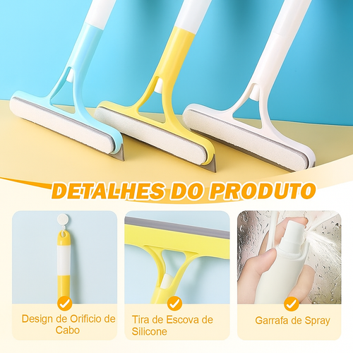 Limpador de vidros 3 em 1 | Limpador Rápido