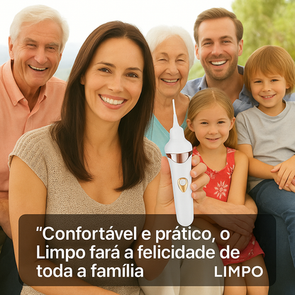 Limpador de orelhas elétrico |  Limpo