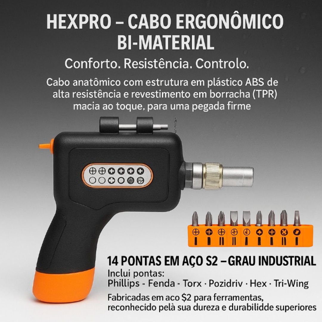 Sistema de catraca 16 em 1 / Hexpro