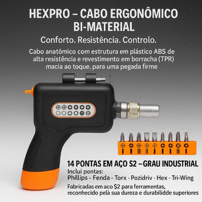 Sistema de catraca 16 em 1 / Hexpro