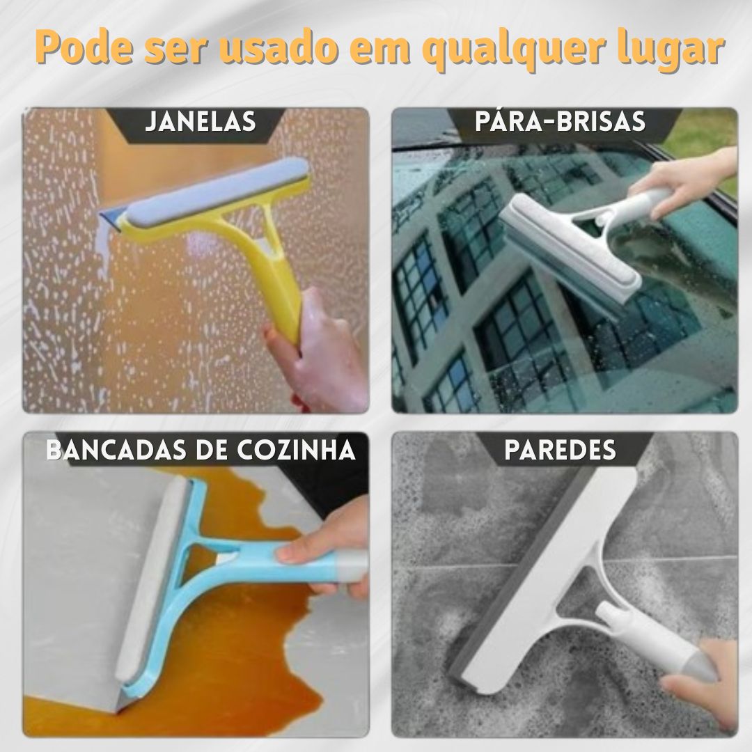 Limpador de vidros 3 em 1 | Limpador Rápido