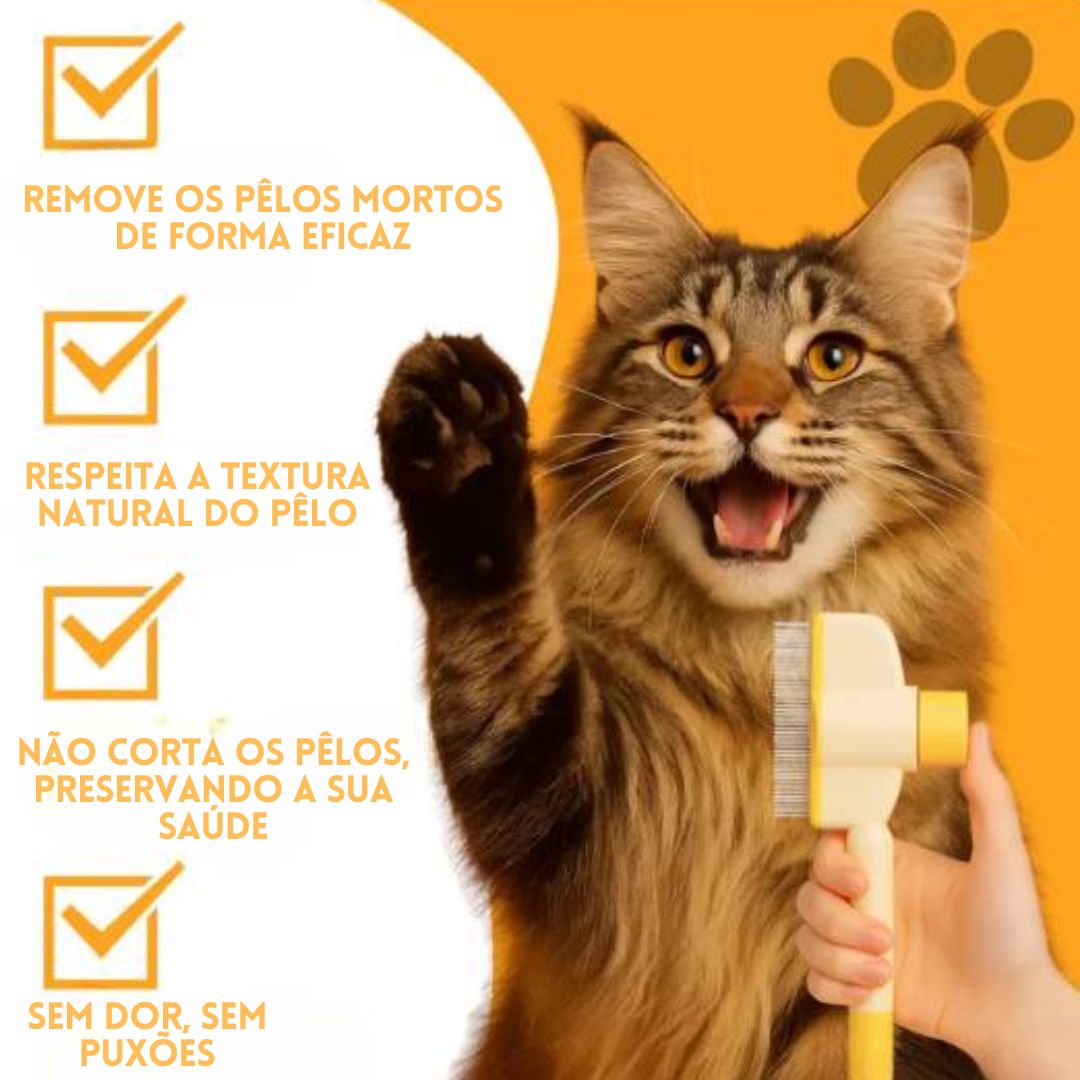 Escova para animais domésticos | Pega-Pêlos