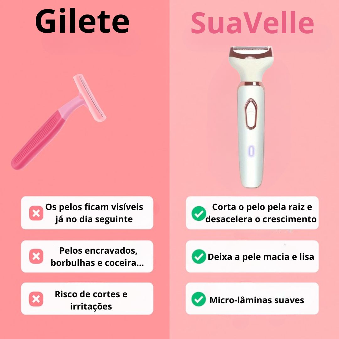 SuavElle / o depilador 4 em 1